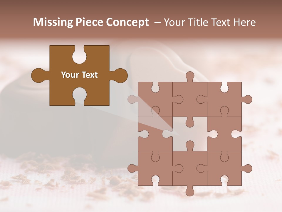 Sweet Brown Food PowerPoint Template