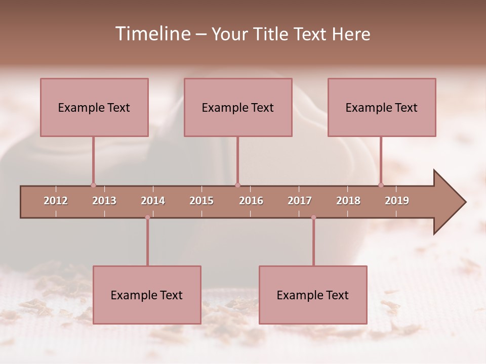 Sweet Brown Food PowerPoint Template