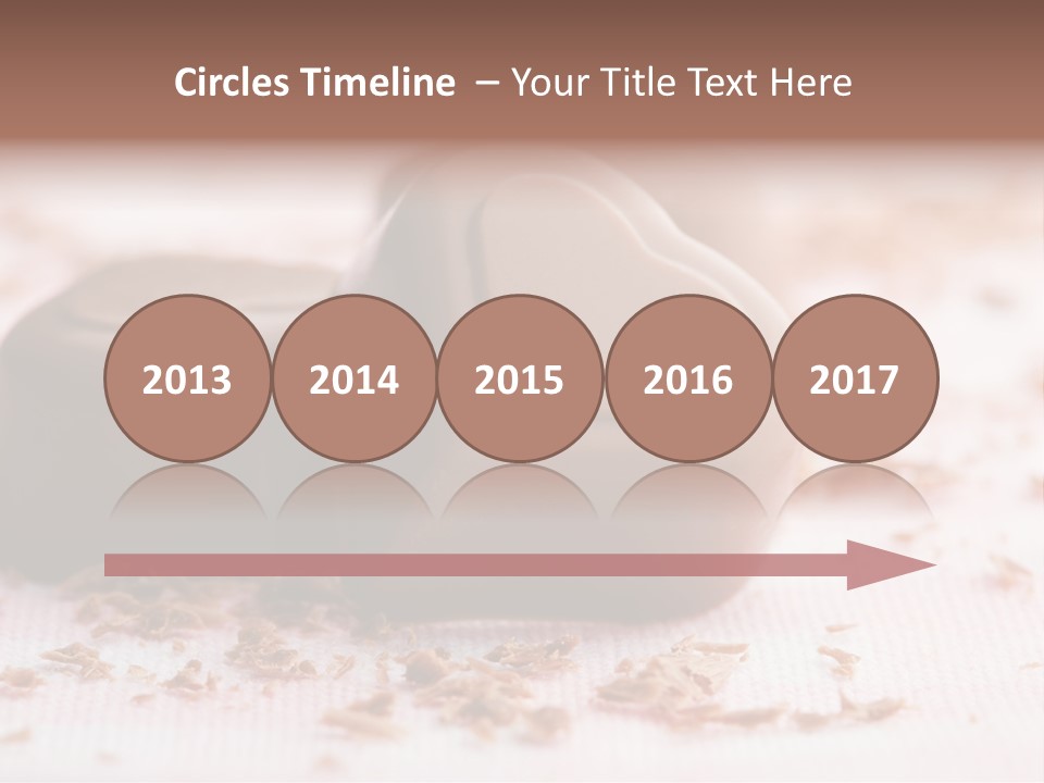 Sweet Brown Food PowerPoint Template