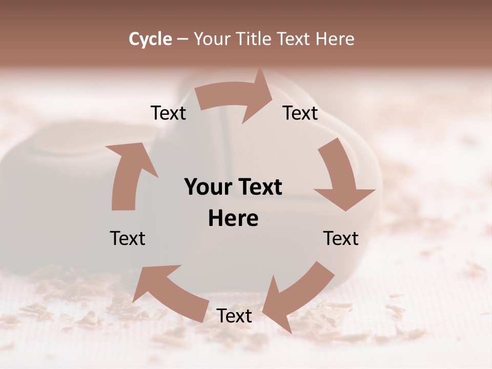 Sweet Brown Food PowerPoint Template