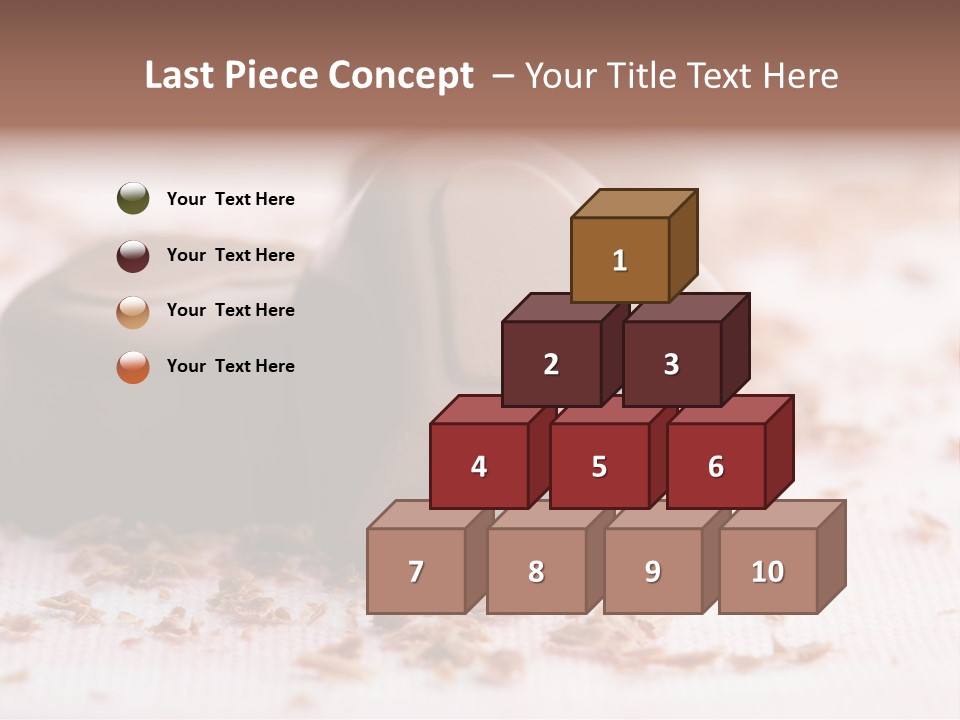 Sweet Brown Food PowerPoint Template