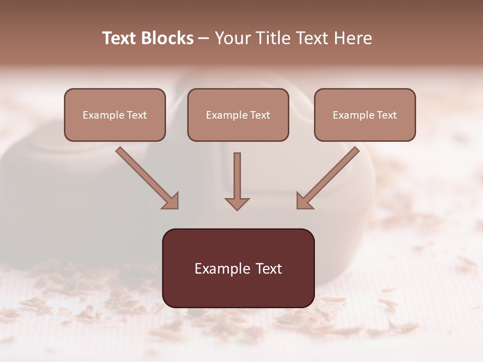 Sweet Brown Food PowerPoint Template