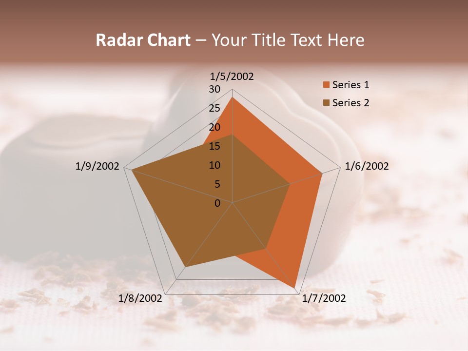 Sweet Brown Food PowerPoint Template