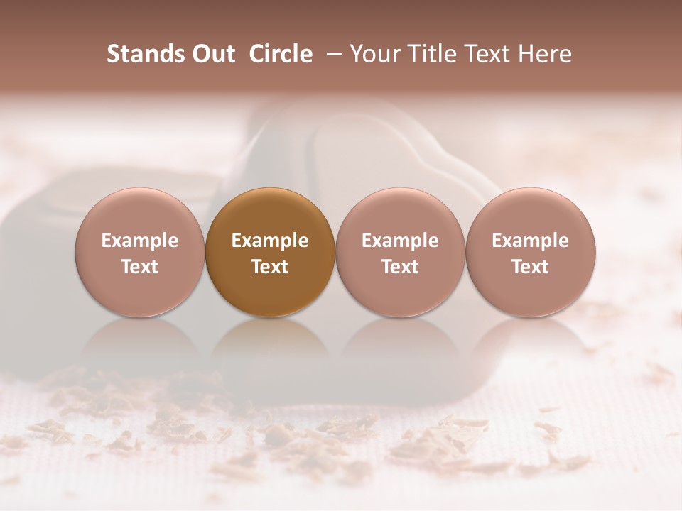 Sweet Brown Food PowerPoint Template