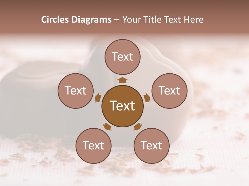 Sweet Brown Food PowerPoint Template