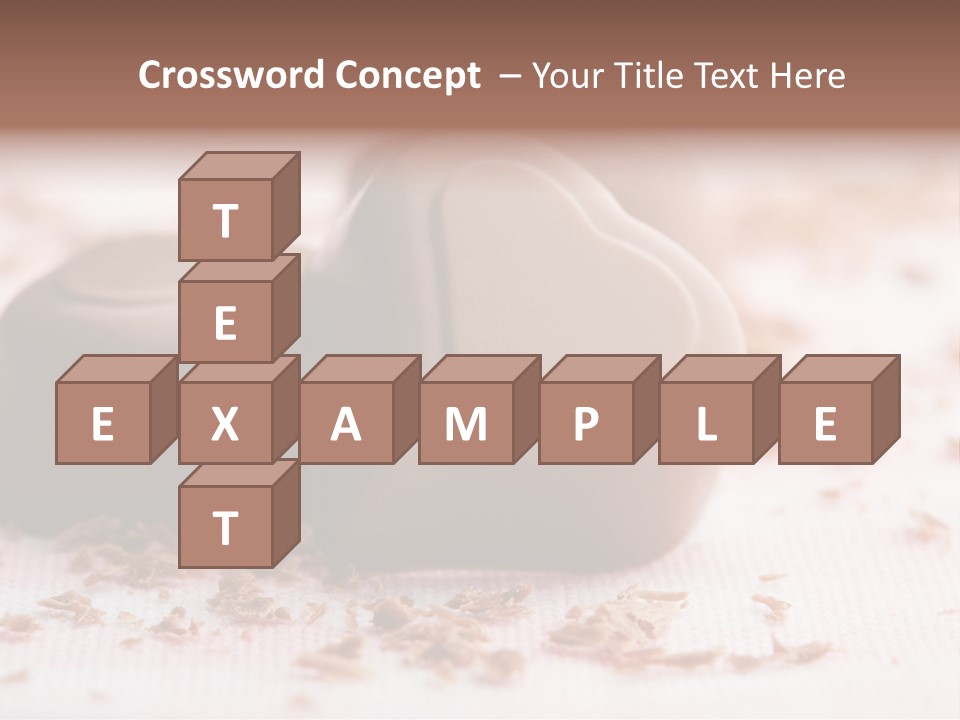 Sweet Brown Food PowerPoint Template