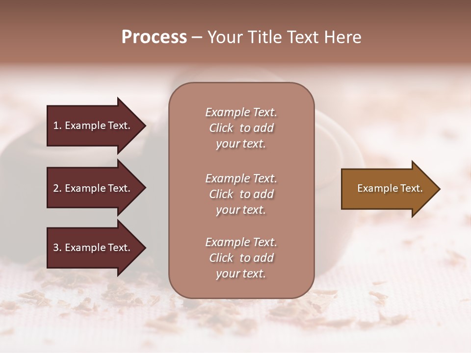 Sweet Brown Food PowerPoint Template