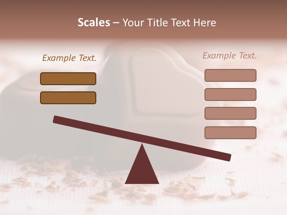 Sweet Brown Food PowerPoint Template