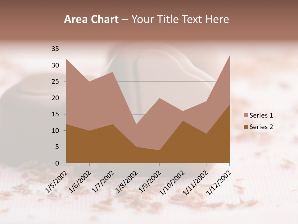 Sweet Brown Food PowerPoint Template