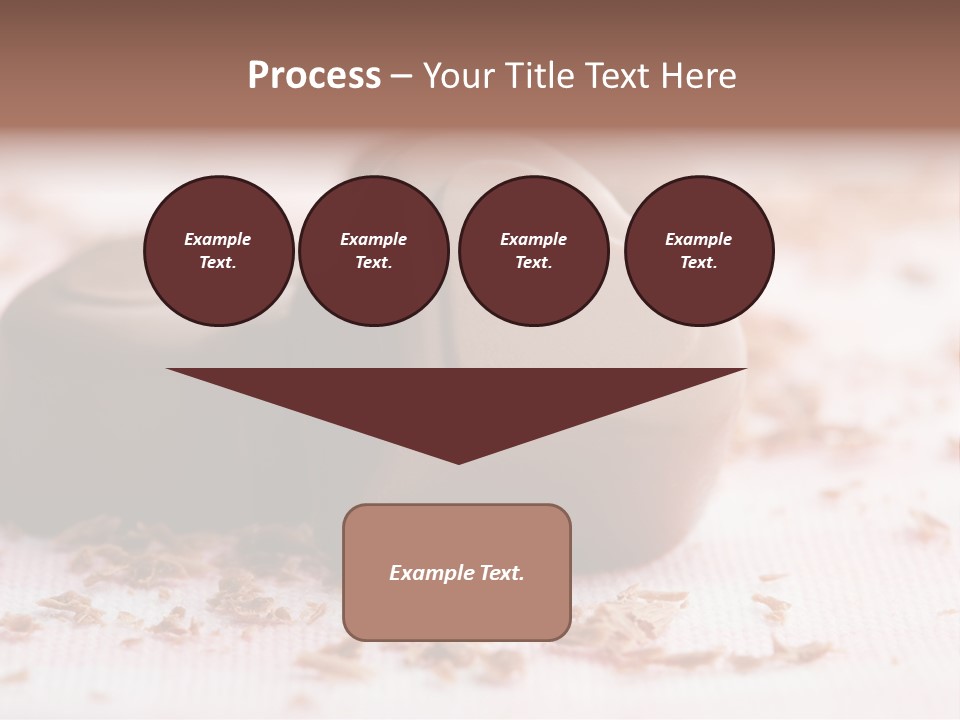 Sweet Brown Food PowerPoint Template