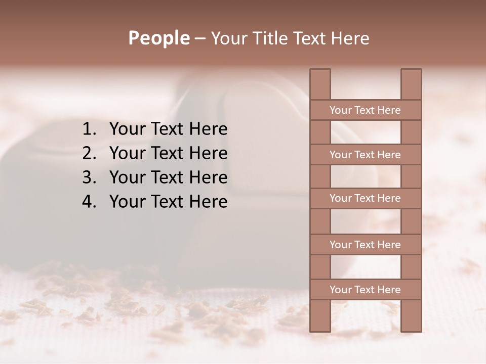 Sweet Brown Food PowerPoint Template