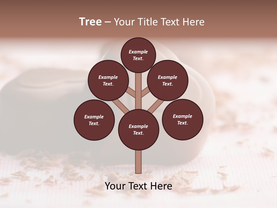 Sweet Brown Food PowerPoint Template