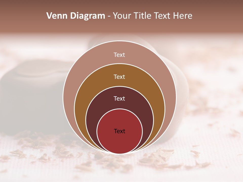 Sweet Brown Food PowerPoint Template