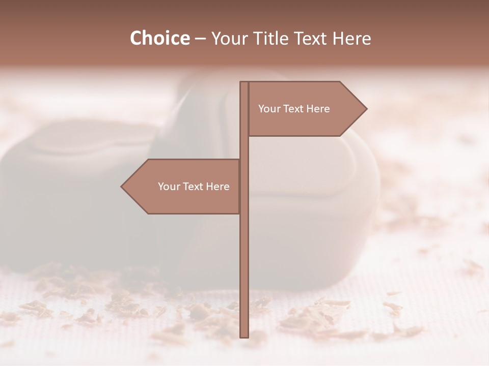 Sweet Brown Food PowerPoint Template