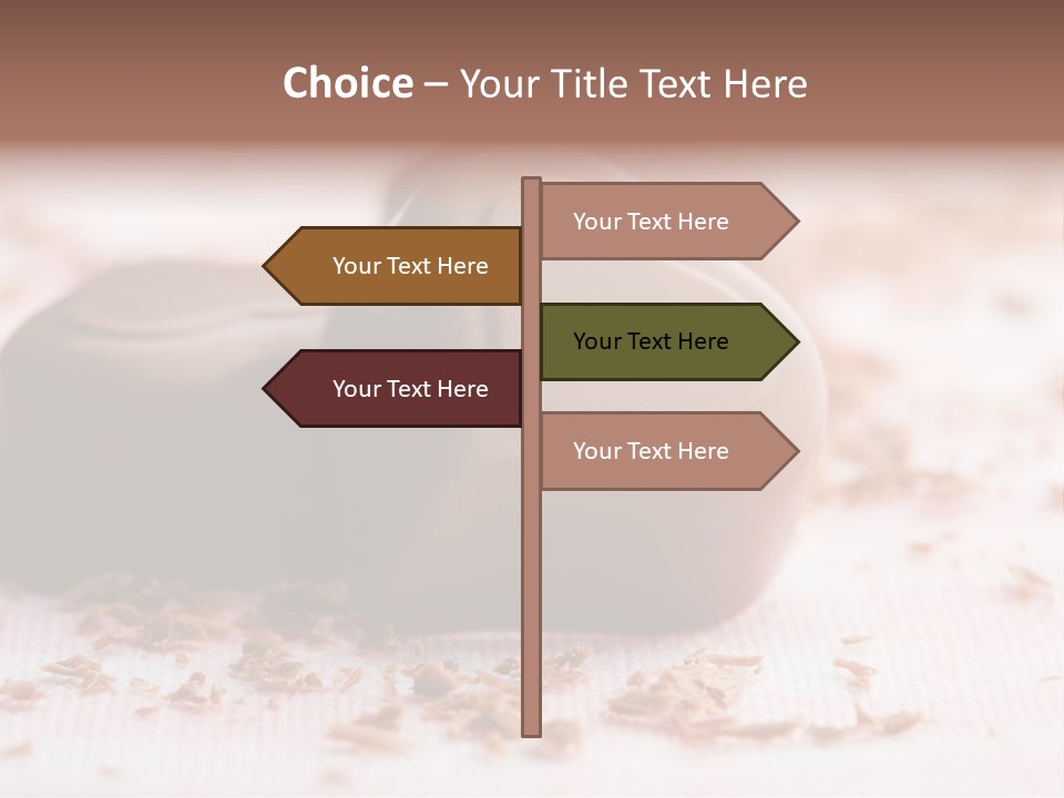 Sweet Brown Food PowerPoint Template
