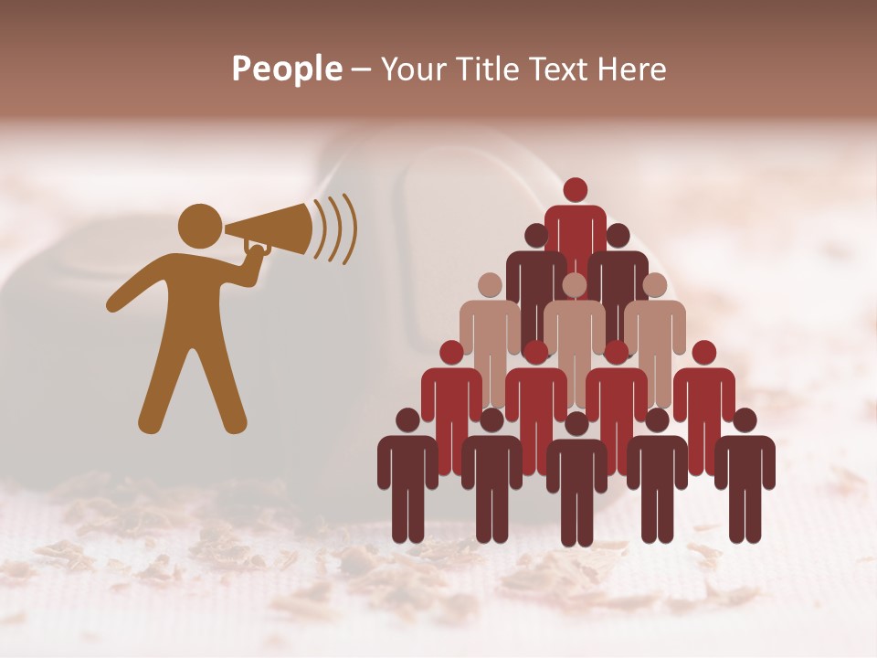 Sweet Brown Food PowerPoint Template