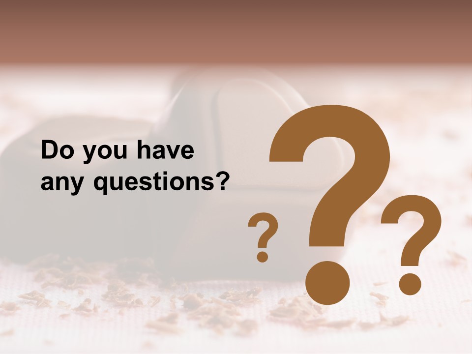 Sweet Brown Food PowerPoint Template