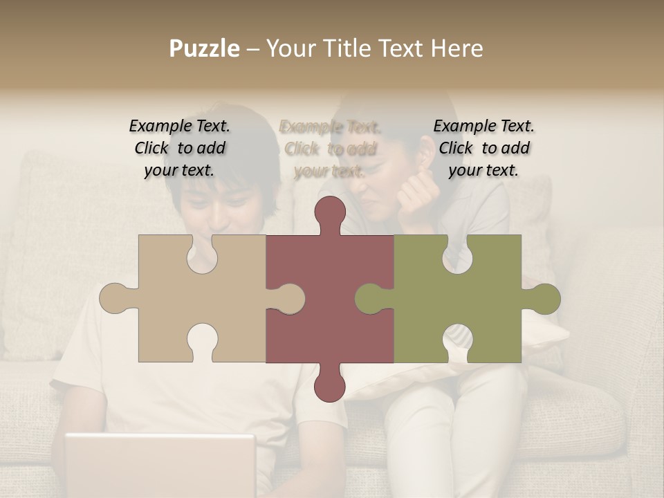 Building Smile People PowerPoint Template