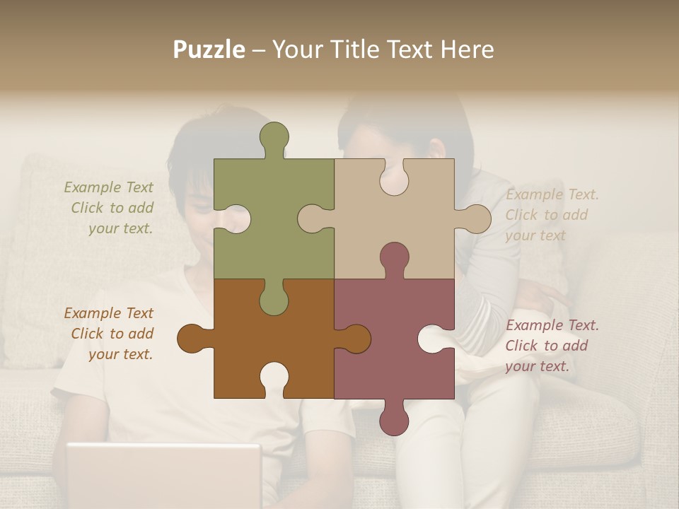 Building Smile People PowerPoint Template