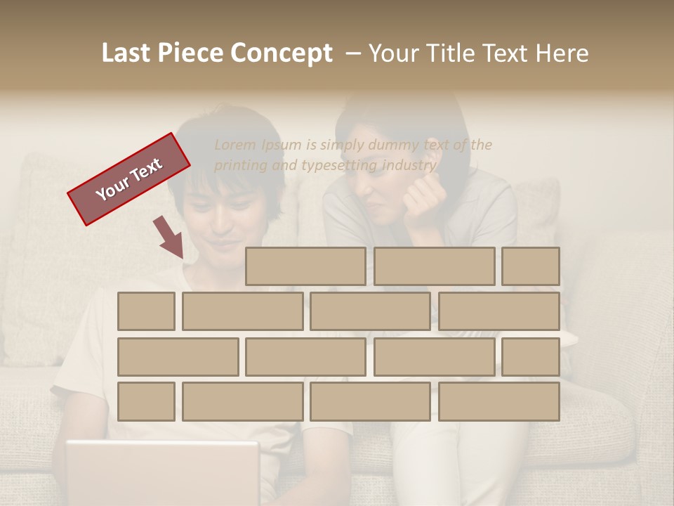 Building Smile People PowerPoint Template