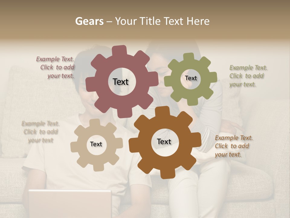 Building Smile People PowerPoint Template