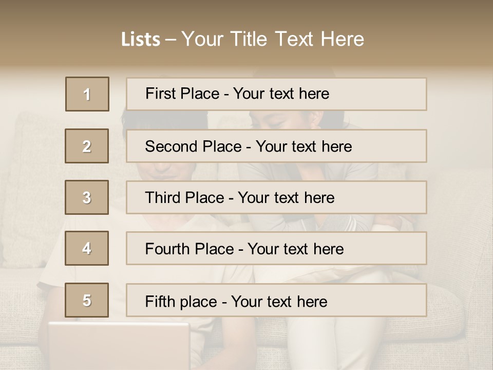 Building Smile People PowerPoint Template