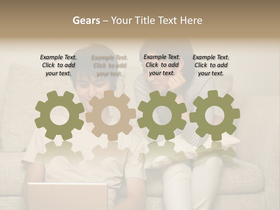 Building Smile People PowerPoint Template