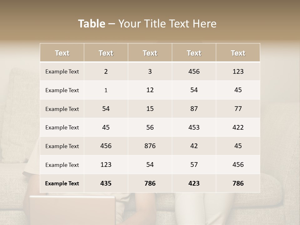 Building Smile People PowerPoint Template
