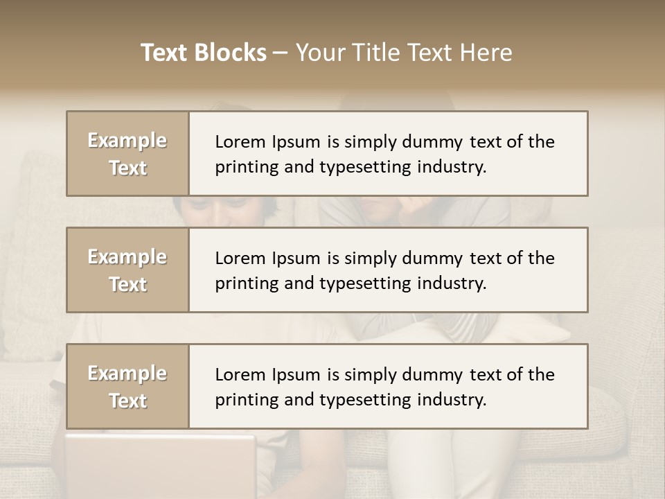 Building Smile People PowerPoint Template