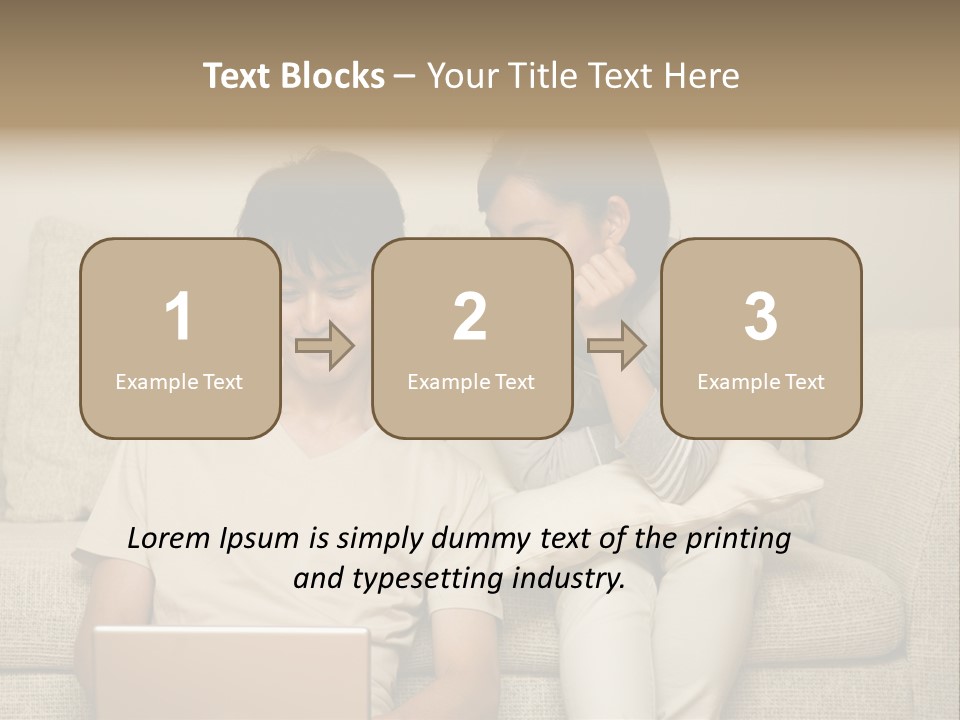 Building Smile People PowerPoint Template