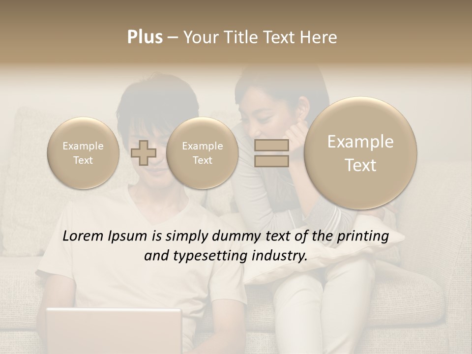 Building Smile People PowerPoint Template