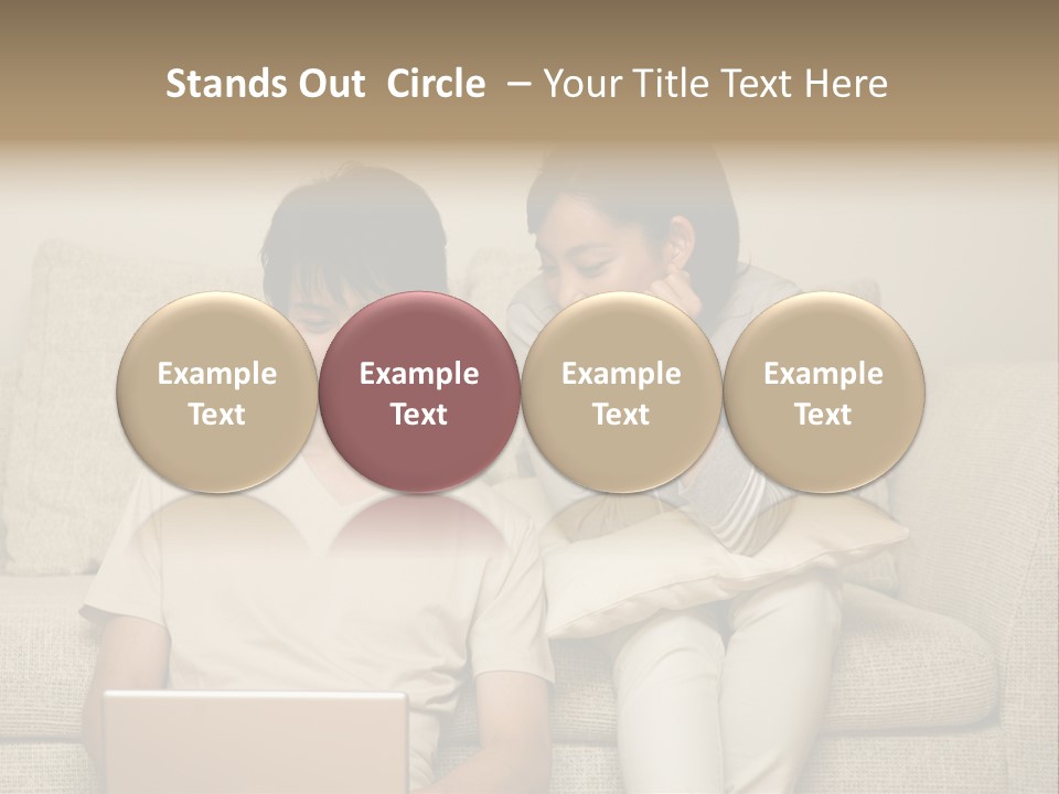 Building Smile People PowerPoint Template