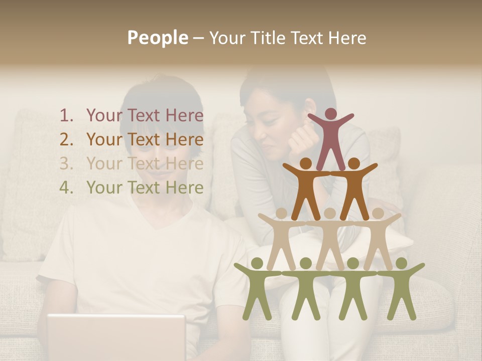 Building Smile People PowerPoint Template