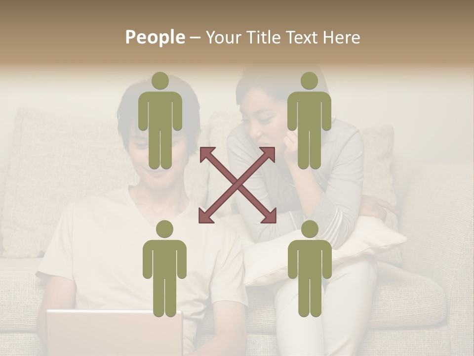 Building Smile People PowerPoint Template