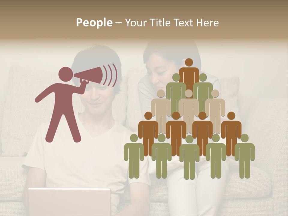 Building Smile People PowerPoint Template