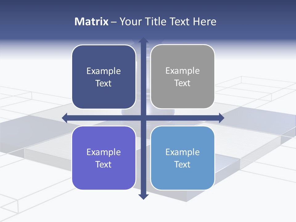 Chessboard Contest Field PowerPoint Template