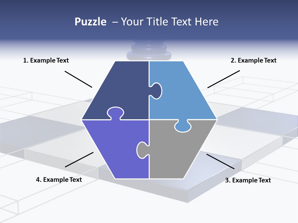 Chessboard Contest Field PowerPoint Template