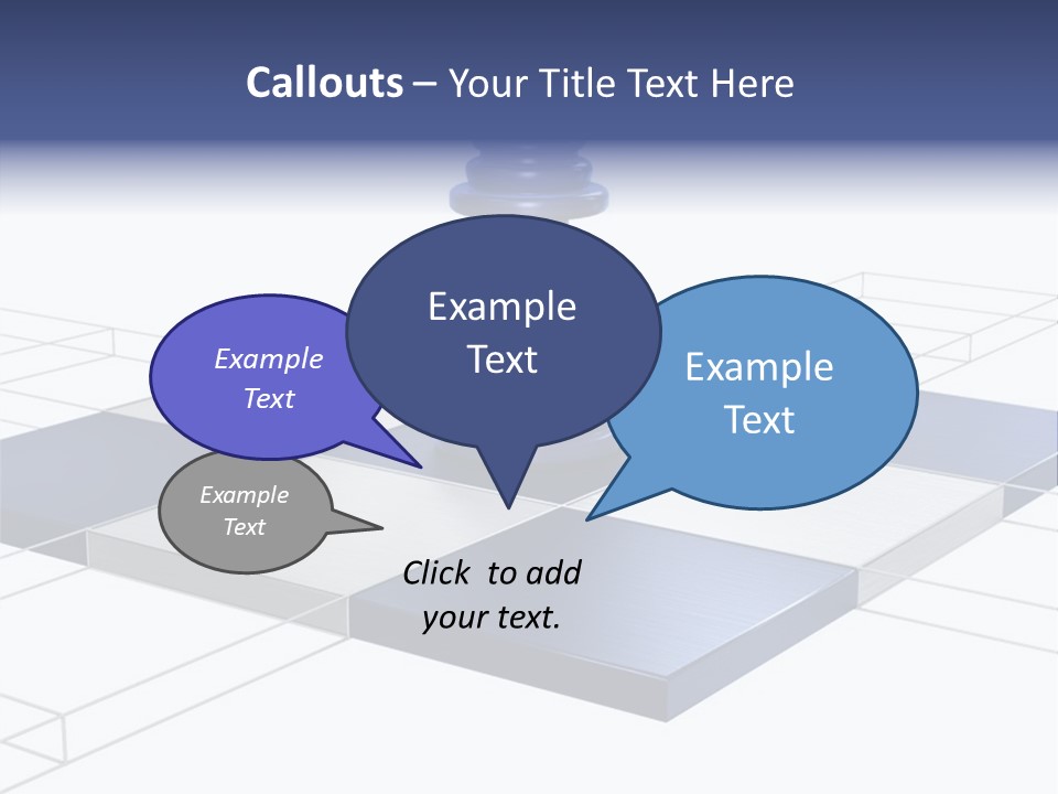 Chessboard Contest Field PowerPoint Template