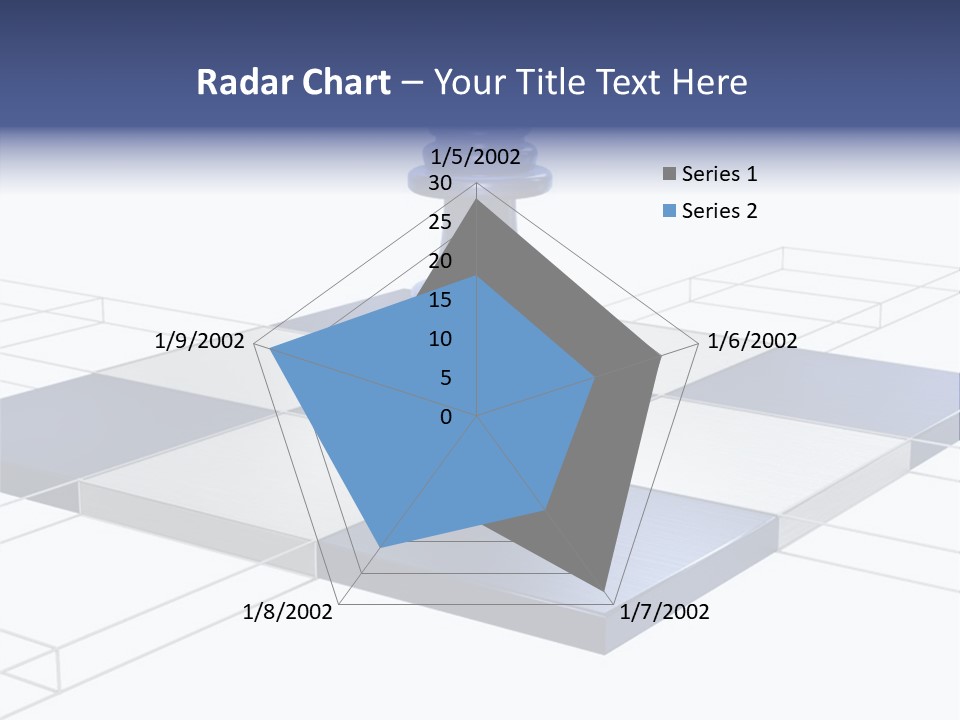 Chessboard Contest Field PowerPoint Template