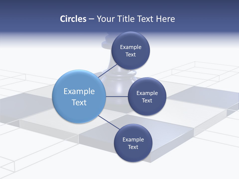 Chessboard Contest Field PowerPoint Template