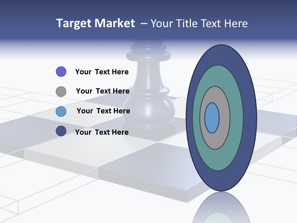 Chessboard Contest Field PowerPoint Template