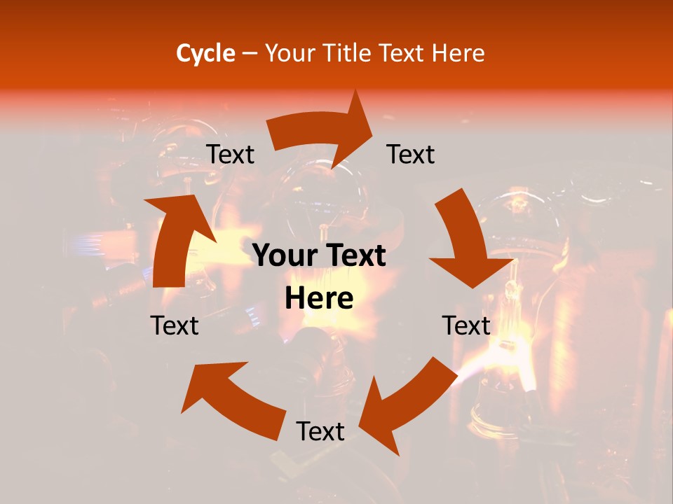 Pipeline Work Line PowerPoint Template