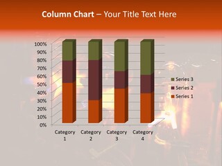 Pipeline Work Line PowerPoint Template