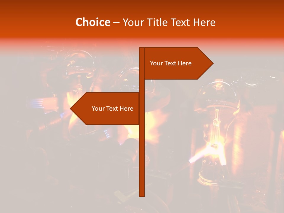Pipeline Work Line PowerPoint Template