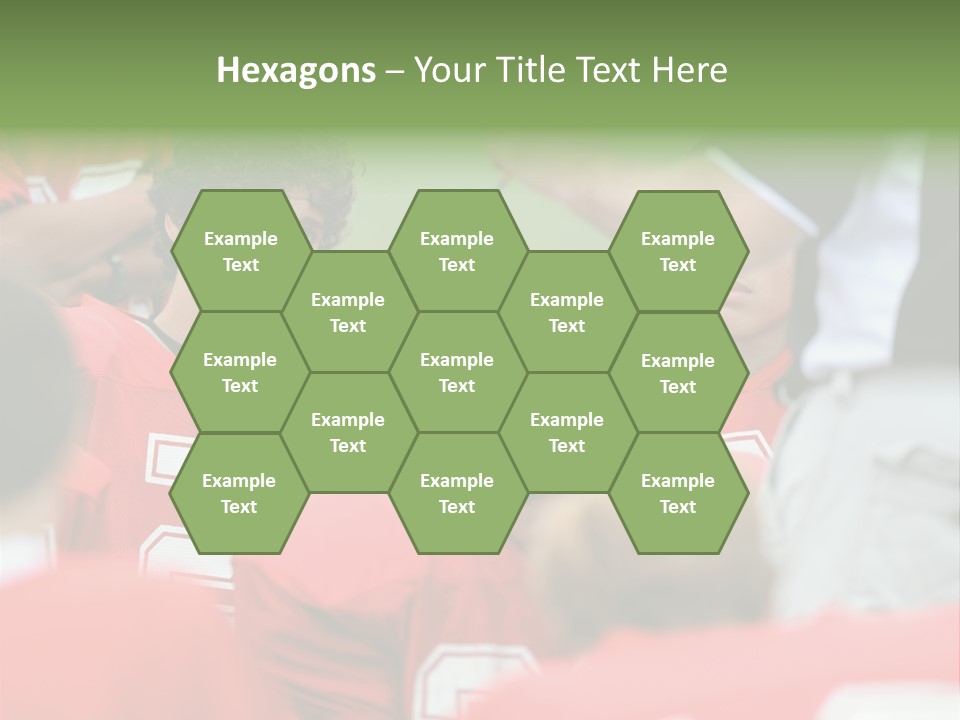 Five Football Childhood PowerPoint Template