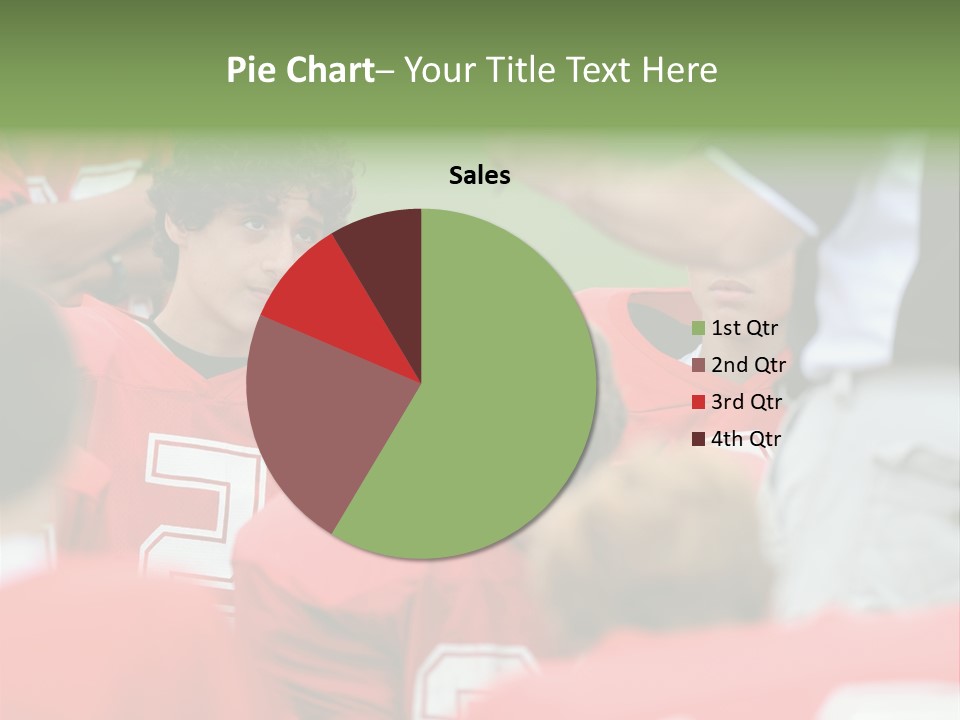 Five Football Childhood PowerPoint Template