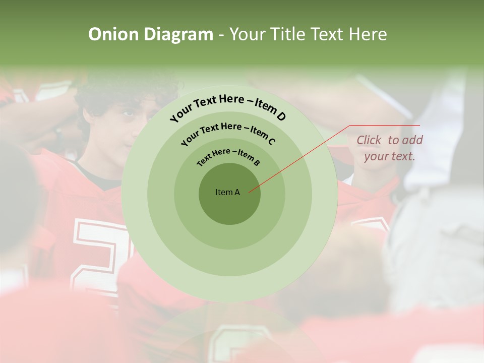 Five Football Childhood PowerPoint Template