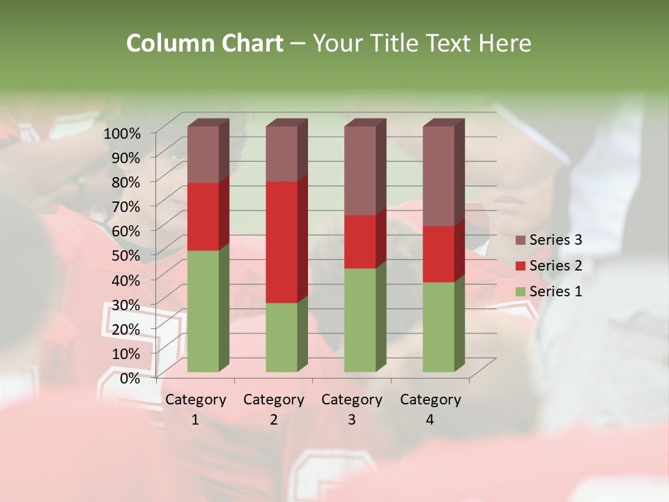 Five Football Childhood PowerPoint Template