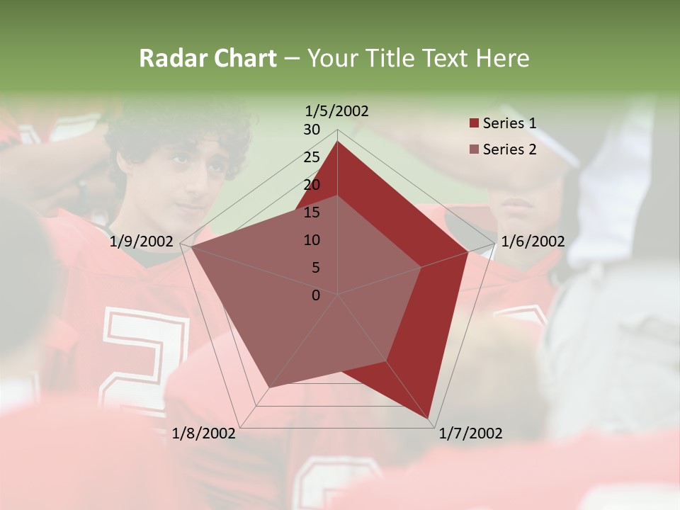 Five Football Childhood PowerPoint Template
