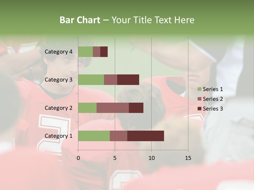 Five Football Childhood PowerPoint Template